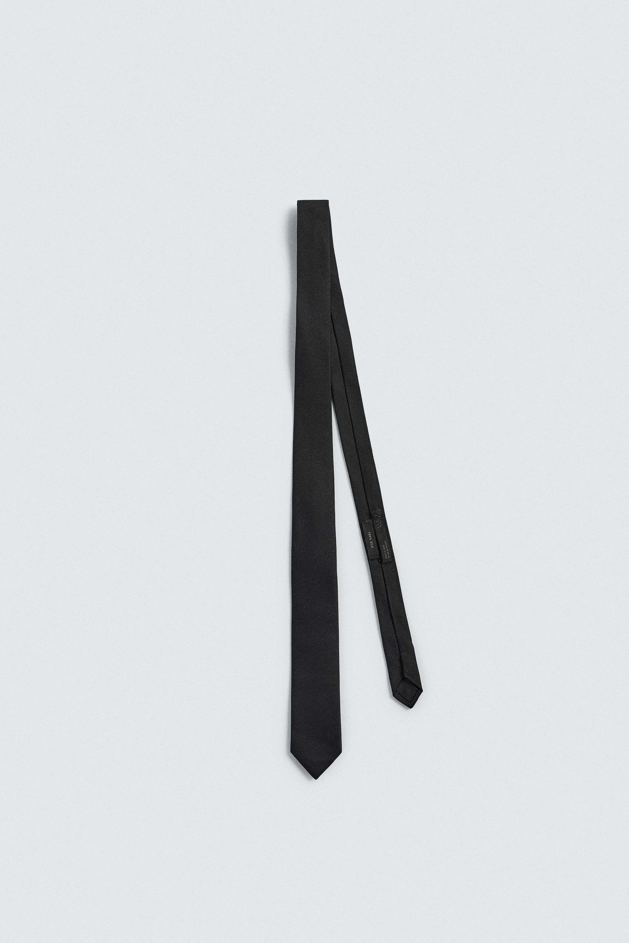 100% SILK SLIM TIE